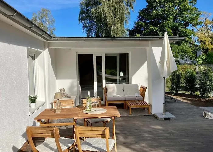 Moderner Bungalow Im Seebad Bansin, 200 Meter Zum Strand